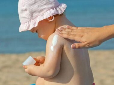 Sunscreen And Babies